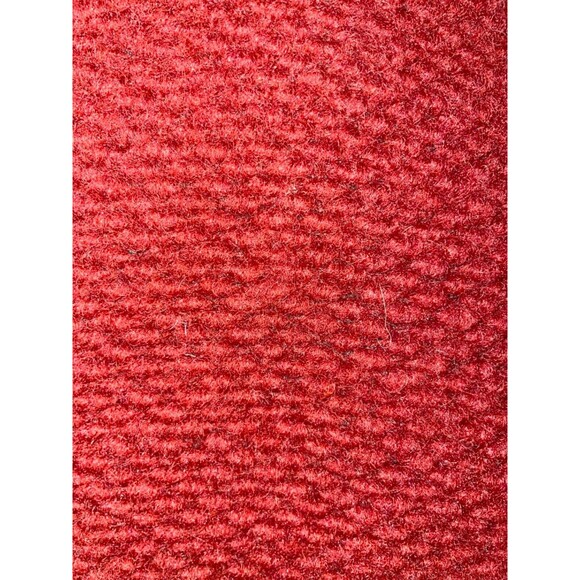 Promod Women's Wool Cardigan Coat size L Open Front Red Holidays Christmas - Picture 7 of 13